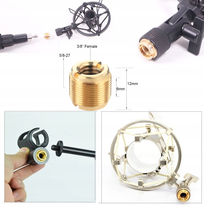 ADAPTER GWINTOWANY DO MIKROFONU STATYWU Kod producenta AM015