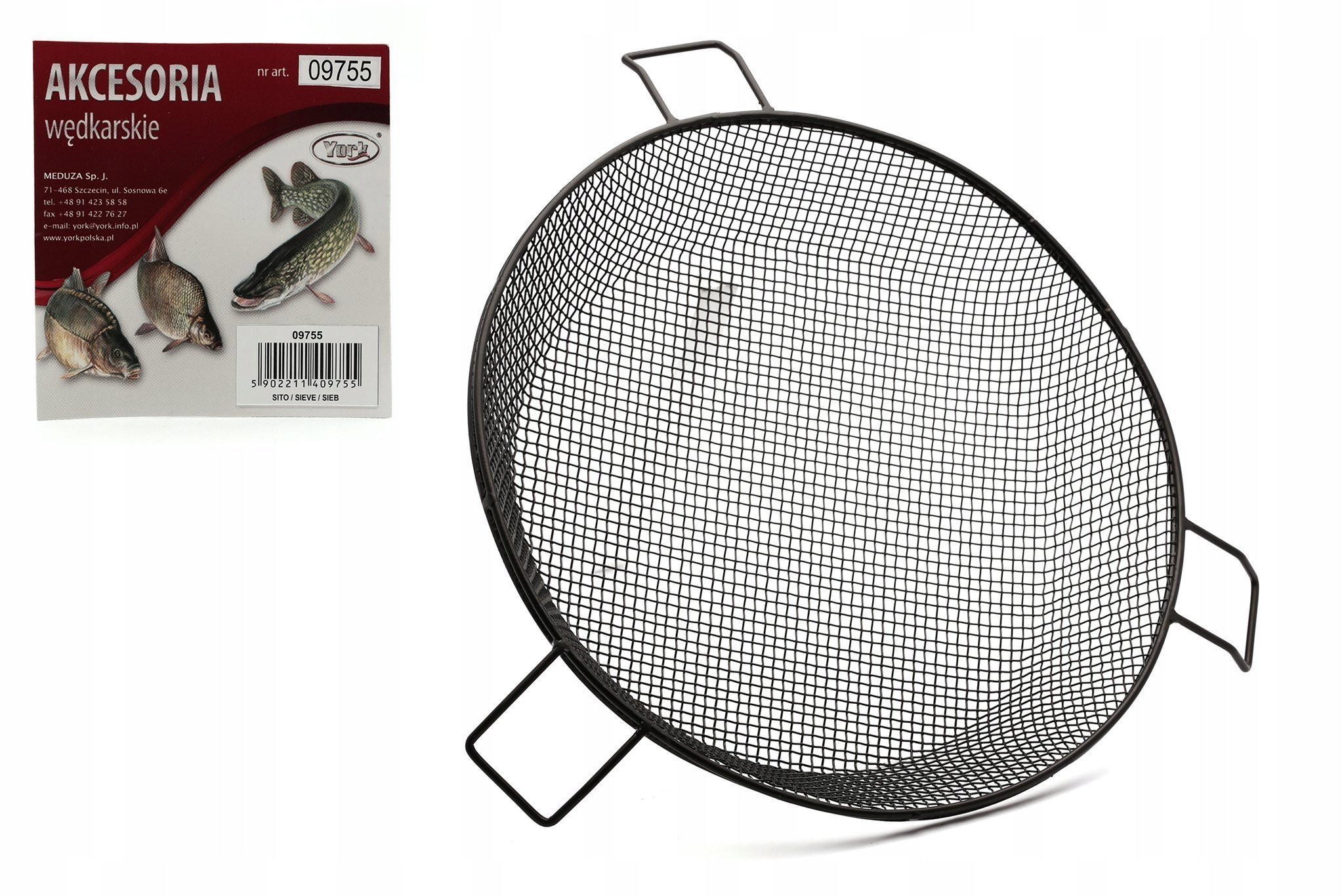 

Sito Do Przecierania Zanęty 5x5mm Śr. 33,5cm