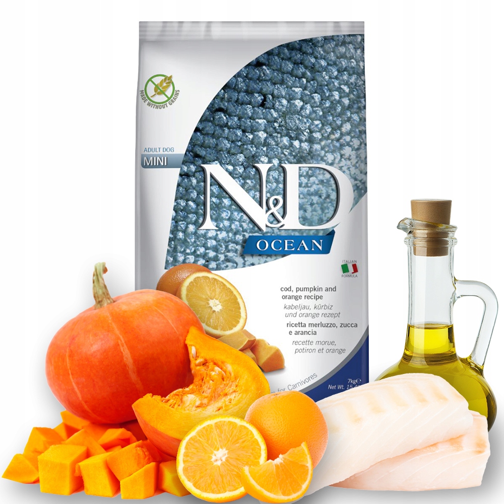 Nd Ocean Pumpkin Cod 7kg Orange Mini Adult