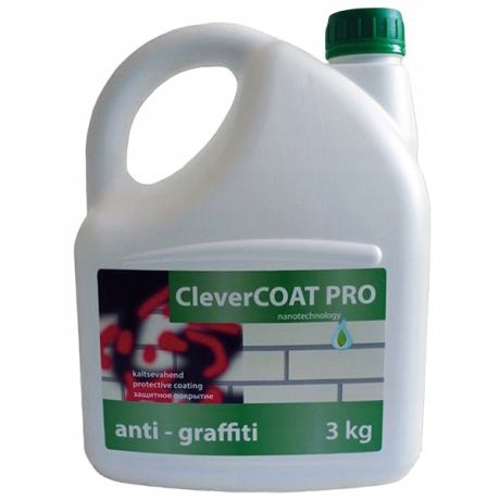 CleverCoat Pro Anti-Graffiti – Niewidoczna Tarcza nanotechnologiczna 3 kg