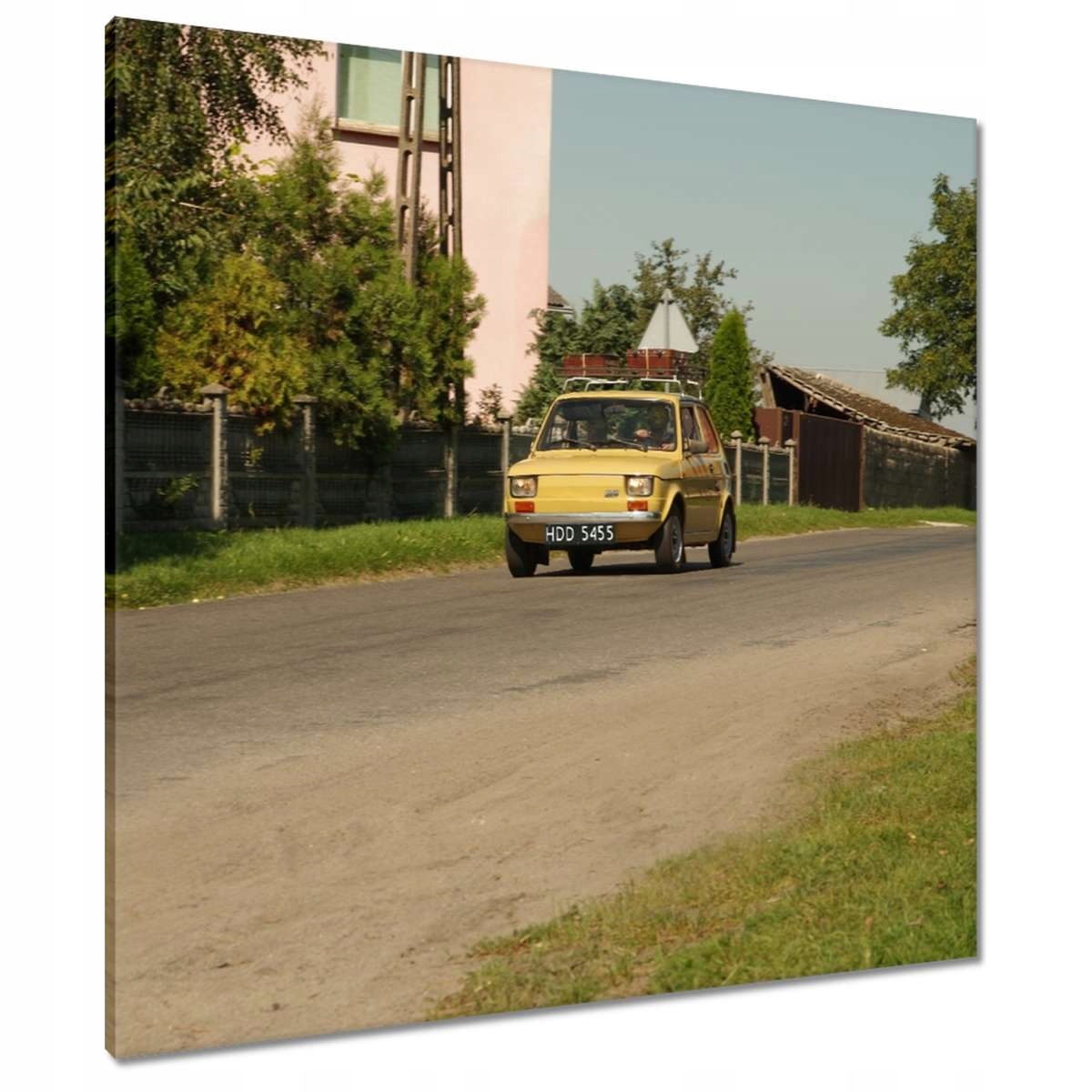 Obrazy 80x80 Maluch Fiat 126p Kaszlak