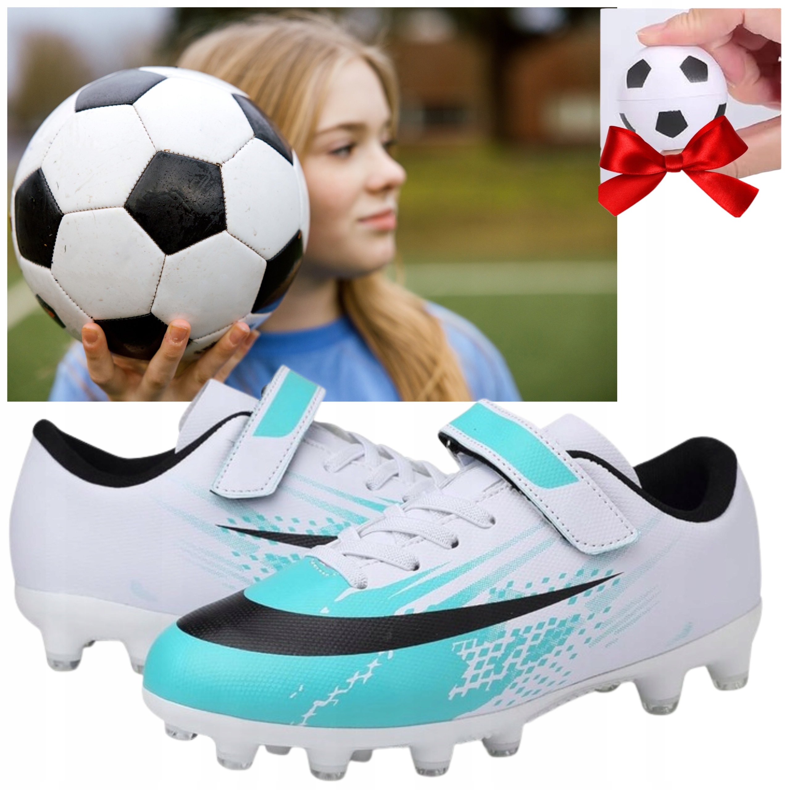 Halówki Buty sportowe piłkarskie turfy trening dziecięce do piłki