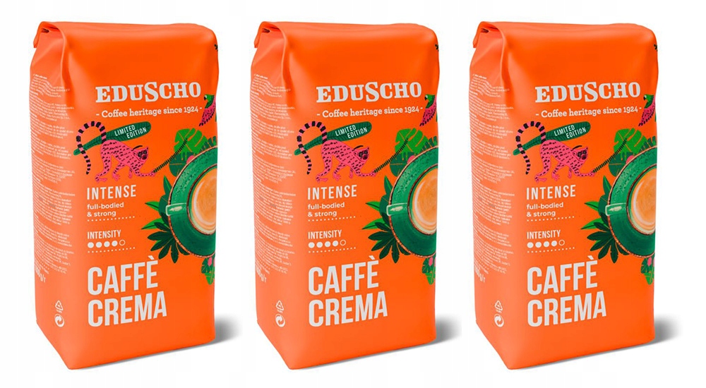 Kawa ziarnista Eduscho Intense Caffee Crema (edycja limitowana) 3 kg