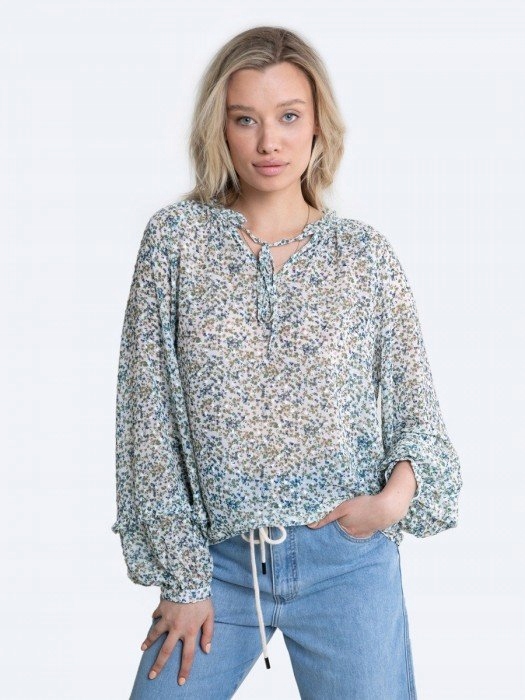 

Big Star Bluzka Damska W Kwiaty Fibi 102 L