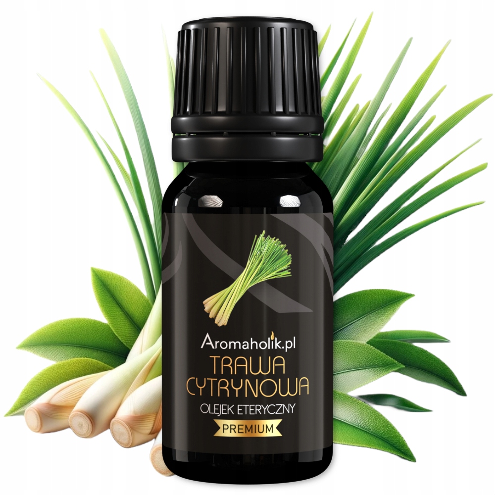 Trawa Cytrynowa z Indii - Naturalny Olejek Zapachowy BIO ORGANIC