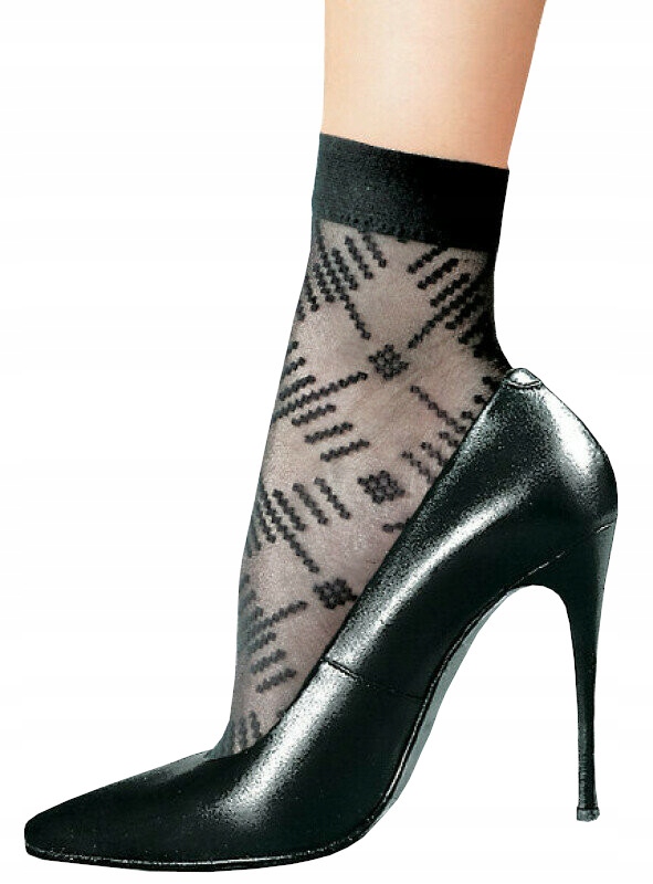 

Felicia Czarne rajstopowe skarpetki damskie Lores