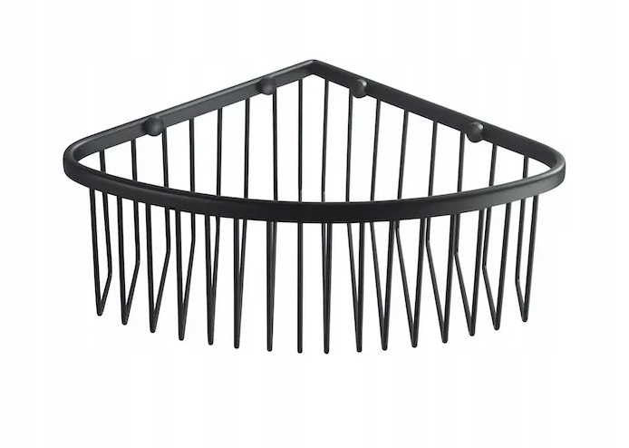 Stella rohový košík 16.022-B černý mat