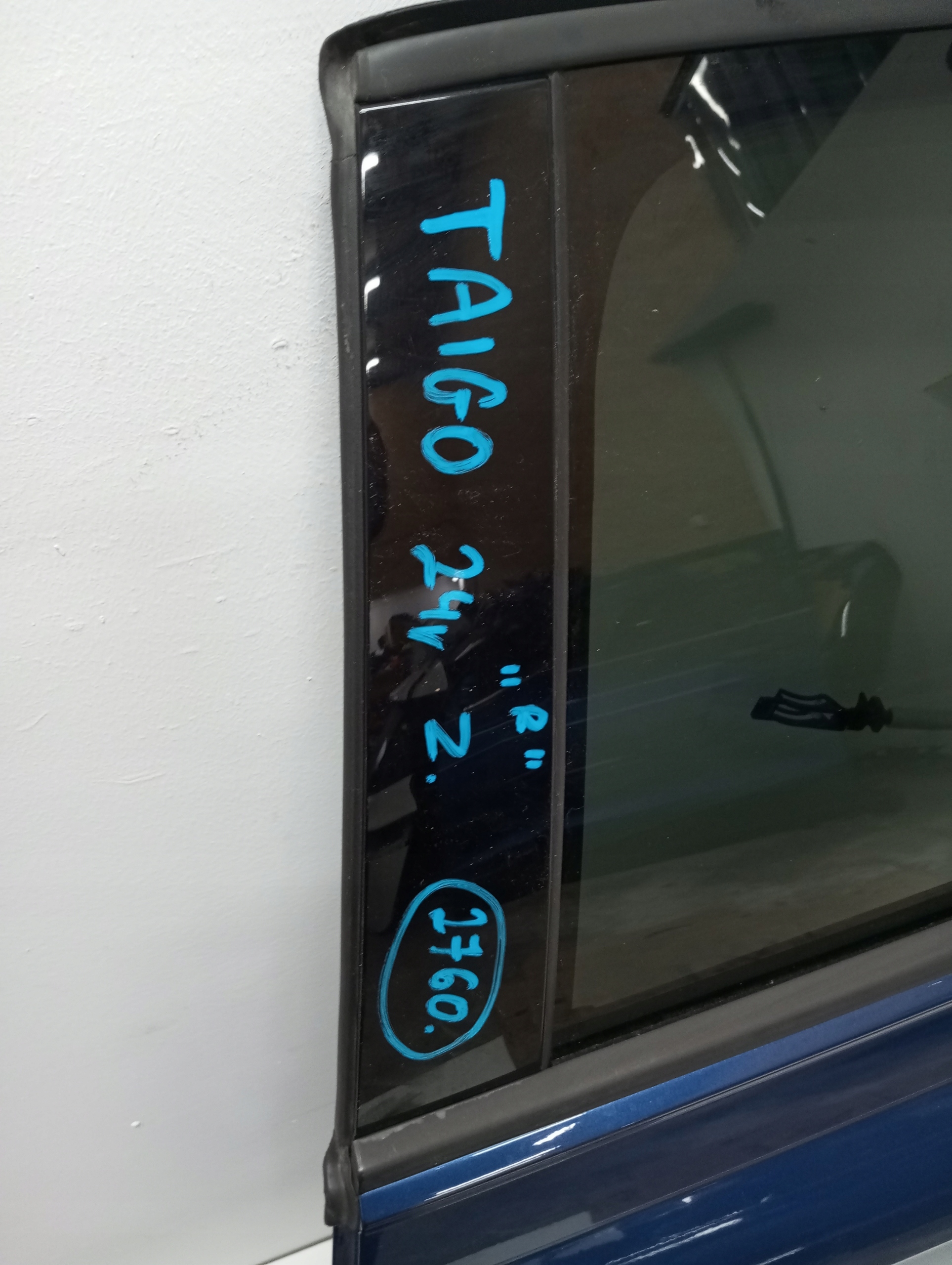 door left rear. VW TAIGO 2G7 22R R-LINE