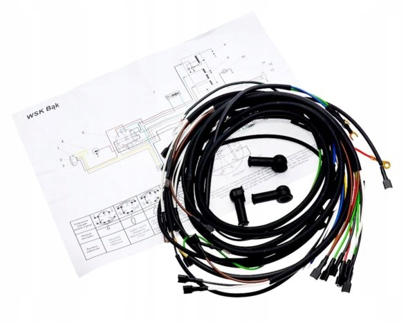 

Instalacja wiązka elektryczna Wsk 125 Bąk Lelek