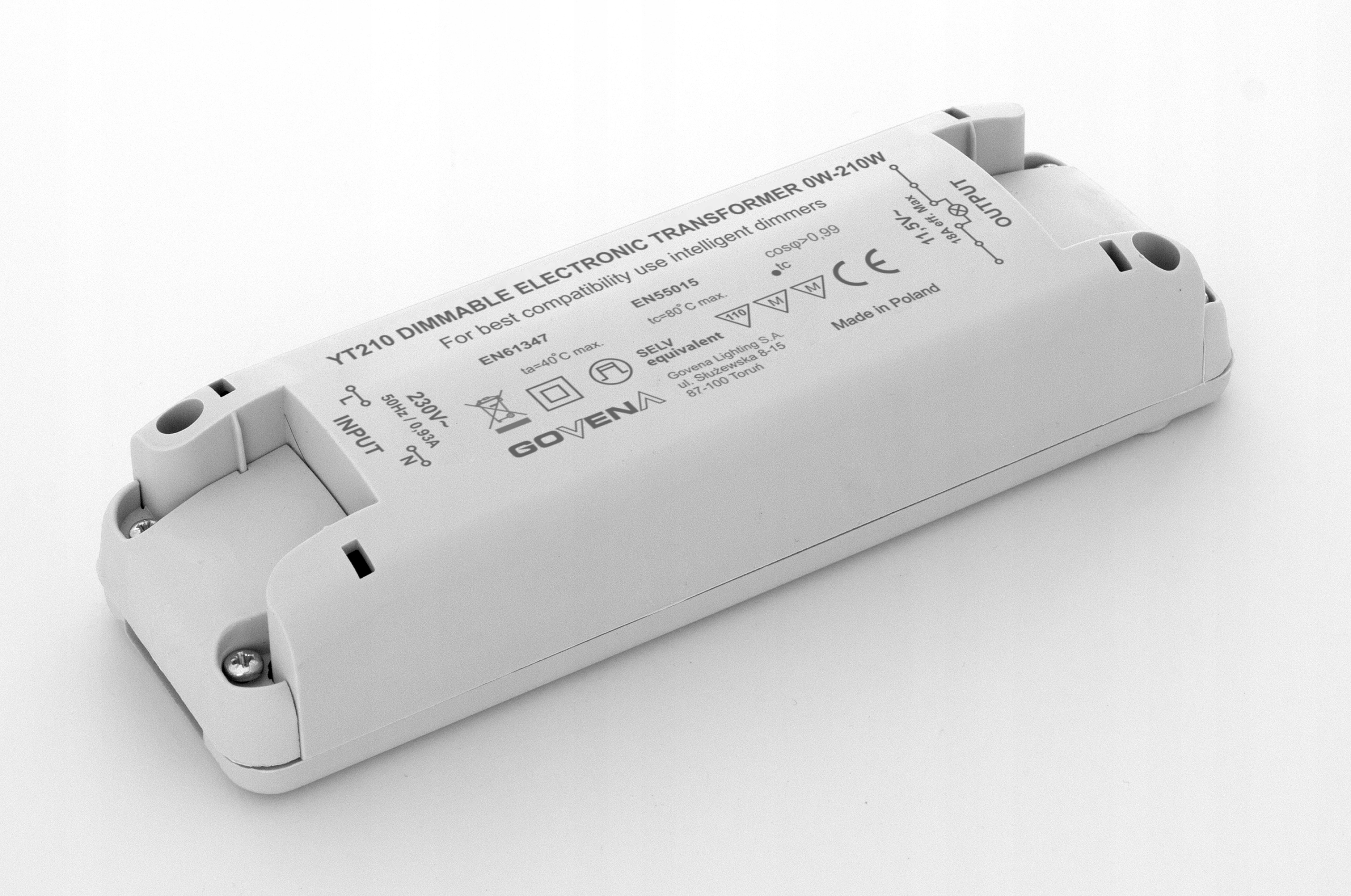 Zasilacz do LED Govena Lighting TEG-YT-210T