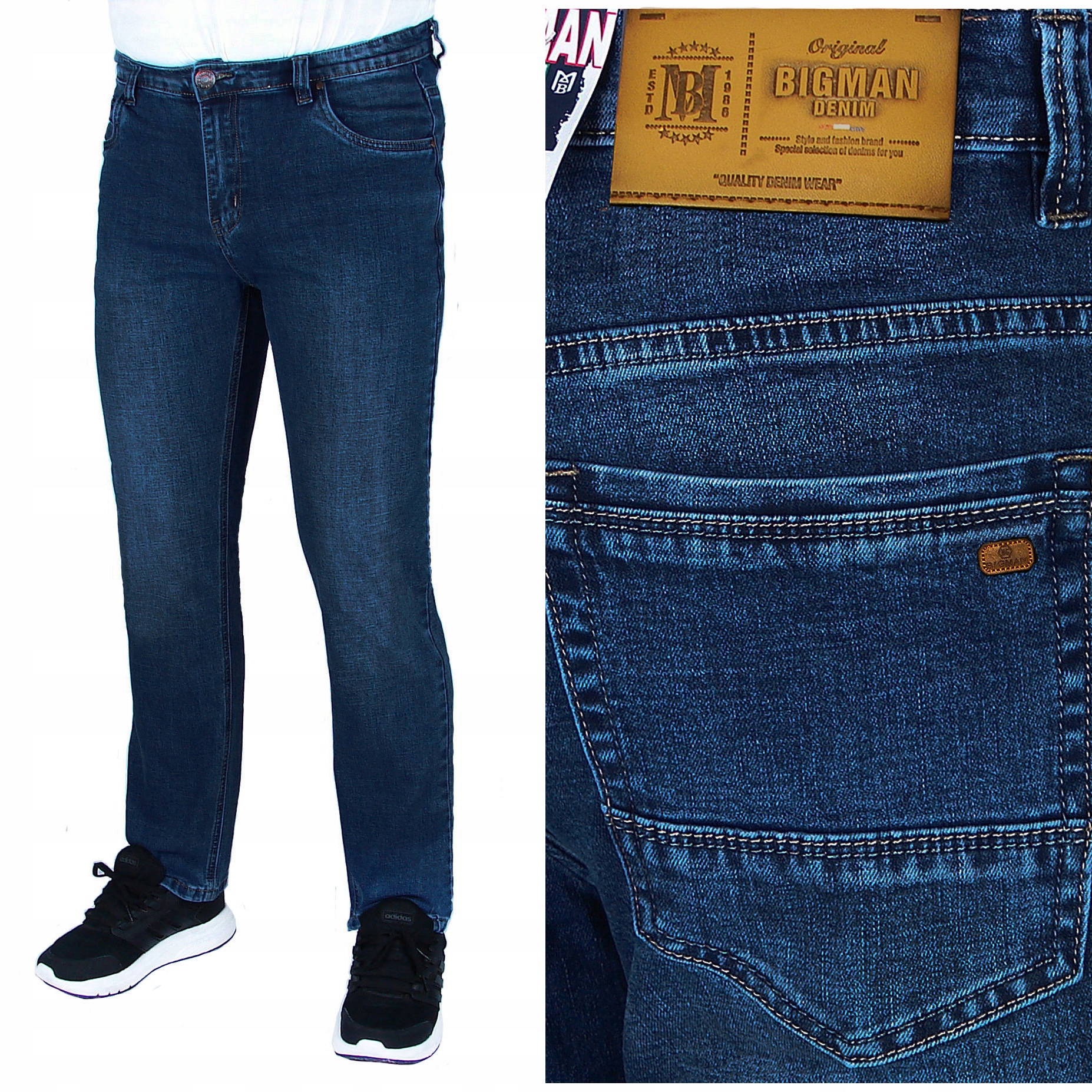 Pánské Džíny Vel. 43 L 30 (pas 114-118 cm)