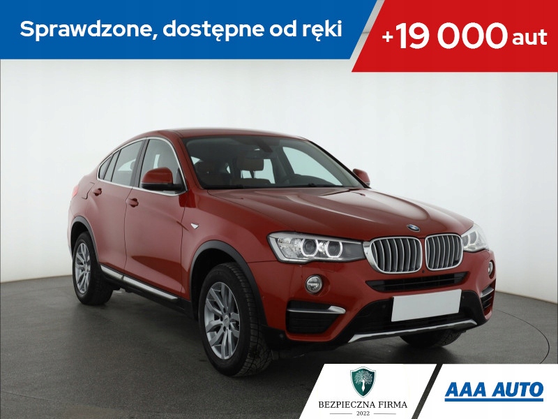 BMW X4 xDrive20d, 187 KM, 4X4, Automat, Skóra