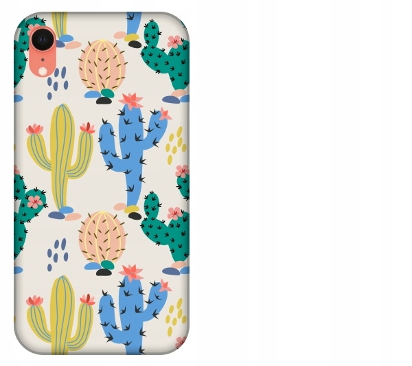

Etui pokrowiec iPhone Xr Kaktus tropikalny wzór