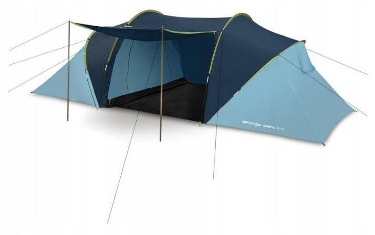 Namiot 4-osobowy z 2 oddzielnymi sypialniami