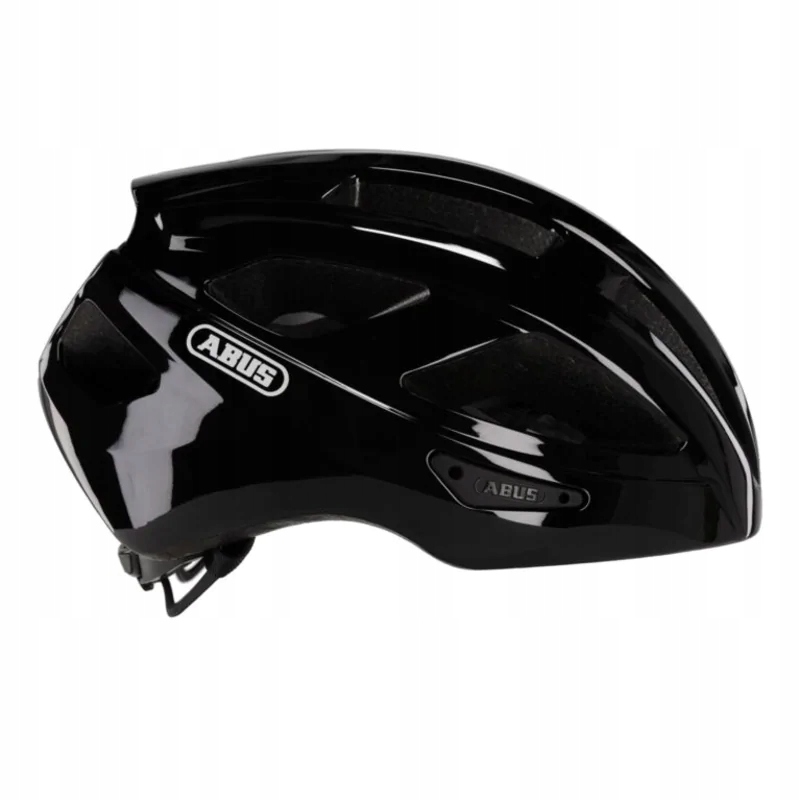 Cyklistická přilba Abus Macator silniční městská Mtb velvet černá lesklá S