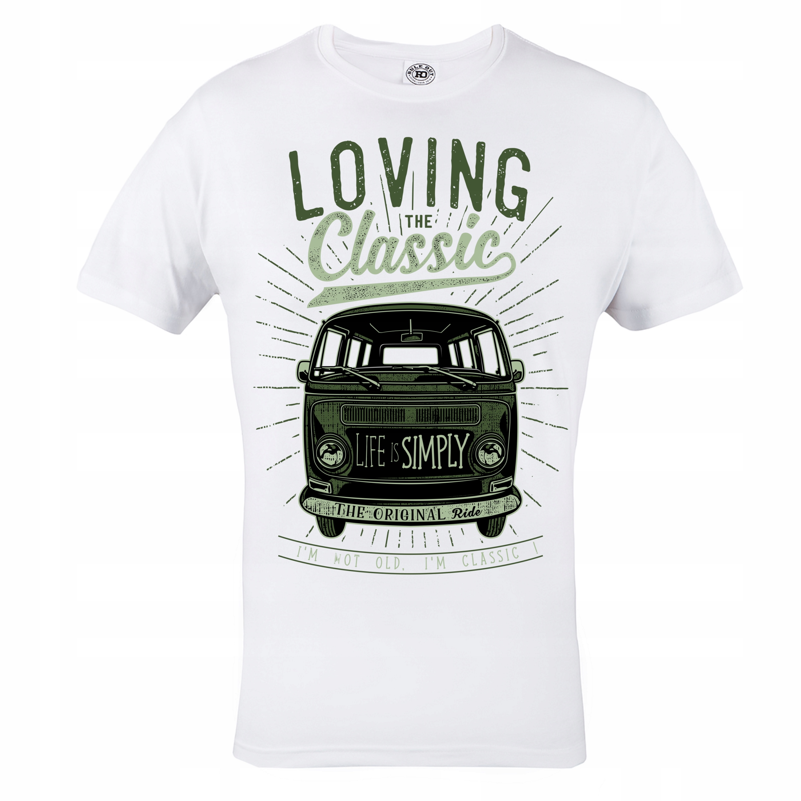 

Koszulka Motoryzacyjna Vinatge Loving Classic