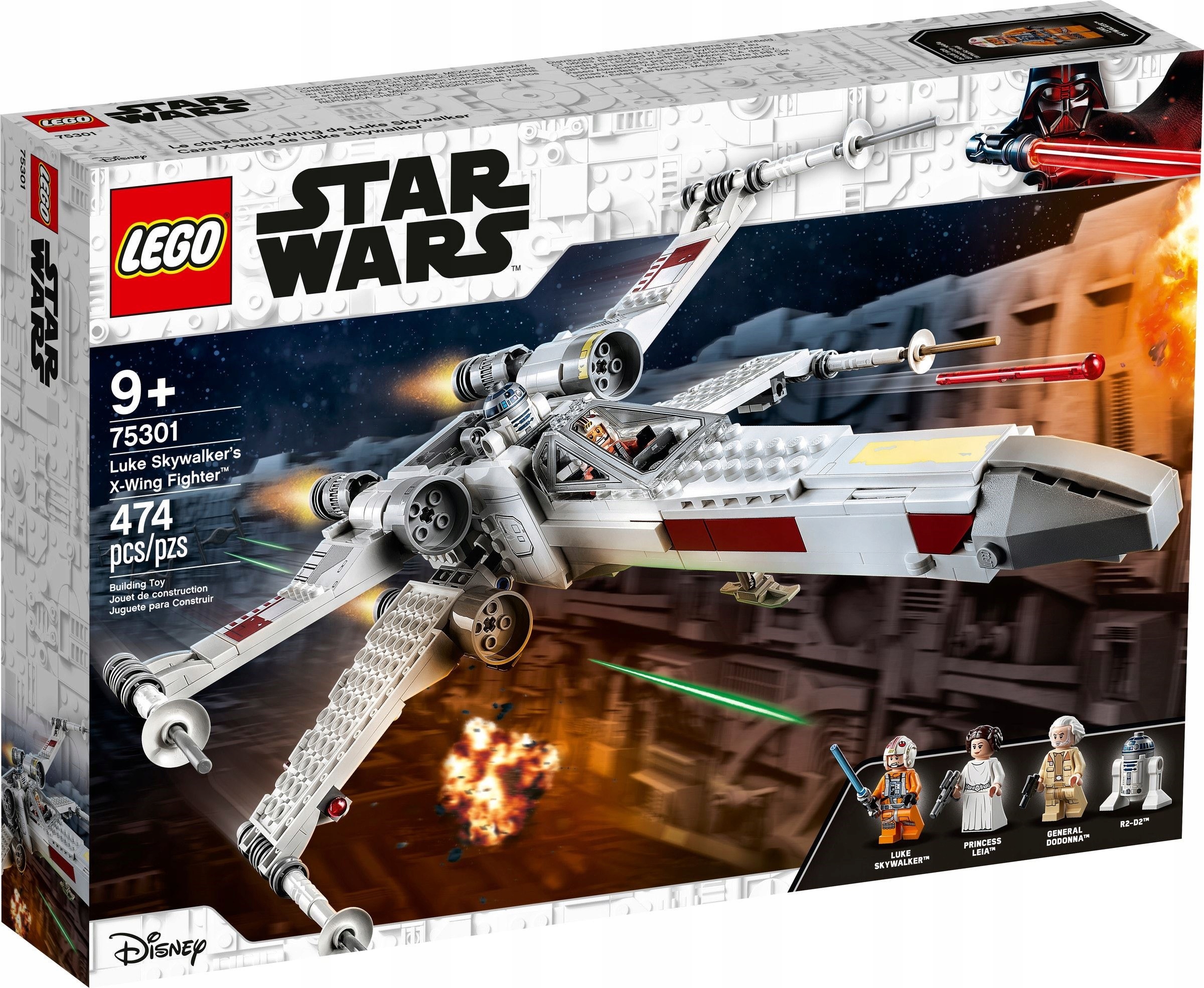 

Lego Star Wars Myśliwiec X-Wing Skywalkera 75301