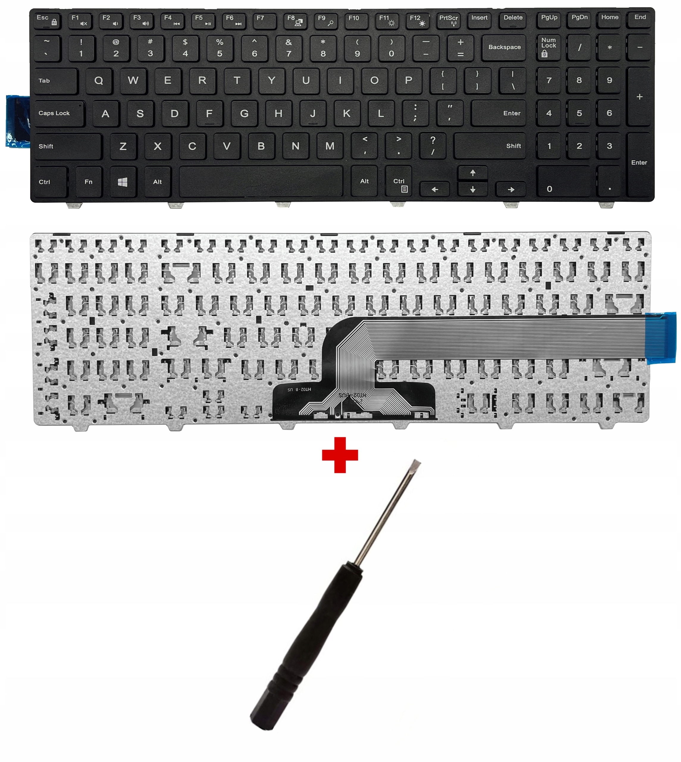 Klávesnica Pre Dell Inspiron 15 3000 3541 3542 3543 3551 3552 3555 5755 5758