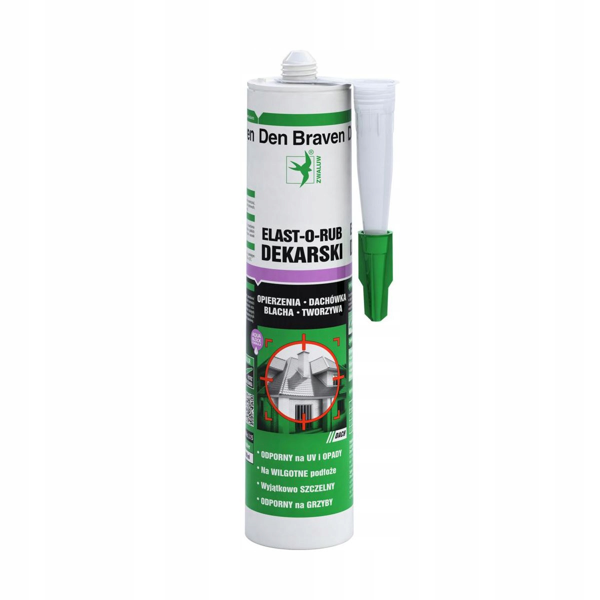 

Den Braven Elast-o-rub Uszczelniacz Dekarski 300ml