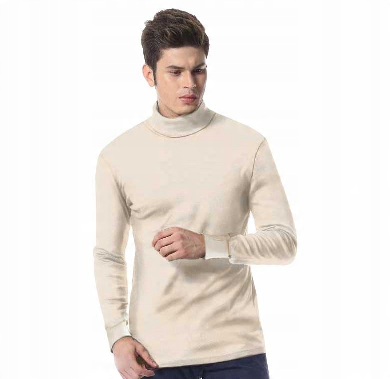 

Elegancki golf sweter męski Arek swetry L beżowy