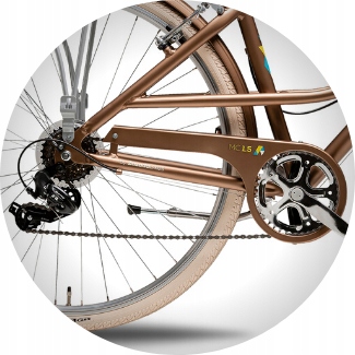 Rower miejski Maxim MC 1.5.6 28" błękitny Model MC 1.5.6 28