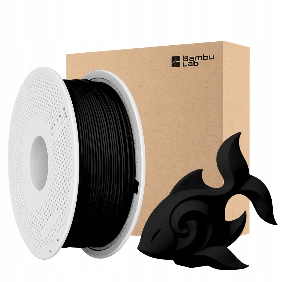 Filament 1,75mm PLA Bambu Lab Basic Black Czarny Szpula 1kg
