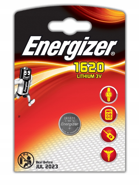 

Bateria CR-1620 3V Energizer (1szt)