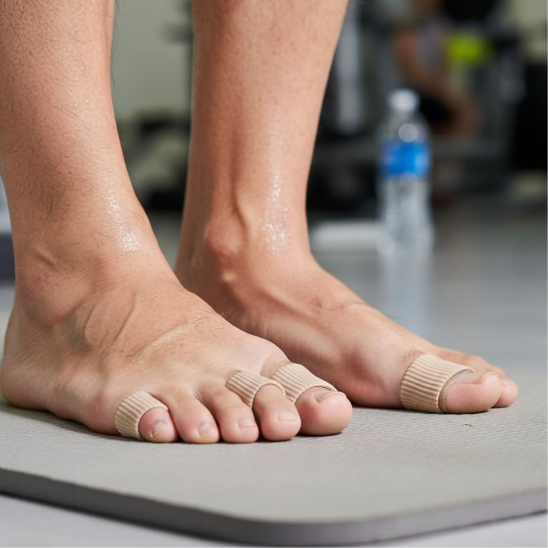 OSŁONKA NA PALCE ODCISKI OTARCIA ŻELOWA RURKA DO DOCINANIA 15 CM - PROFOOT Kolor beżowy