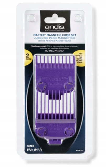 

Nasadki Andis Master Dual Magnet M Dp 2 szt.