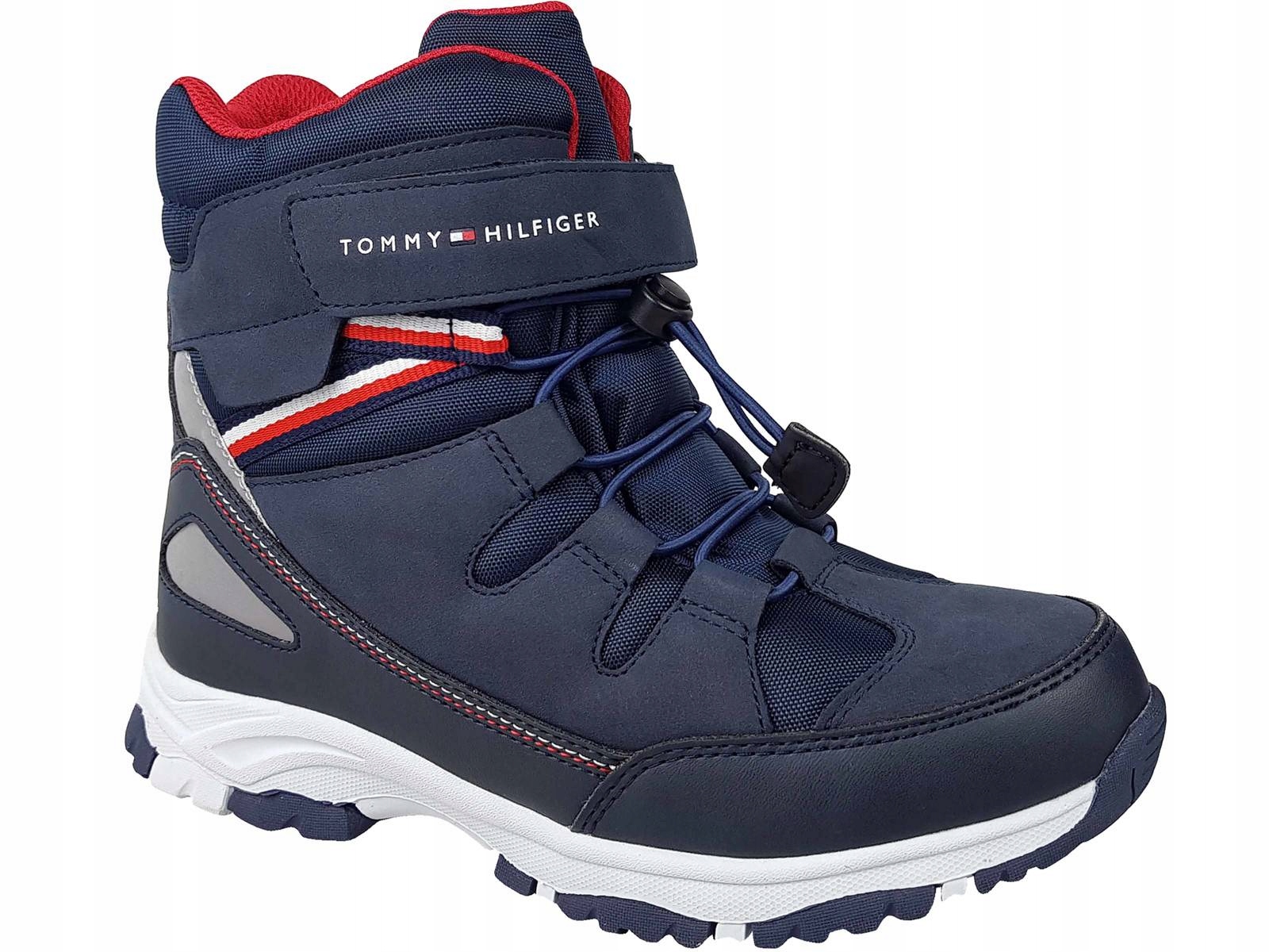 Tommy Hilfiger T3B5 32542 1487800 Śniegowce Buty Dziecięce Ocieplane