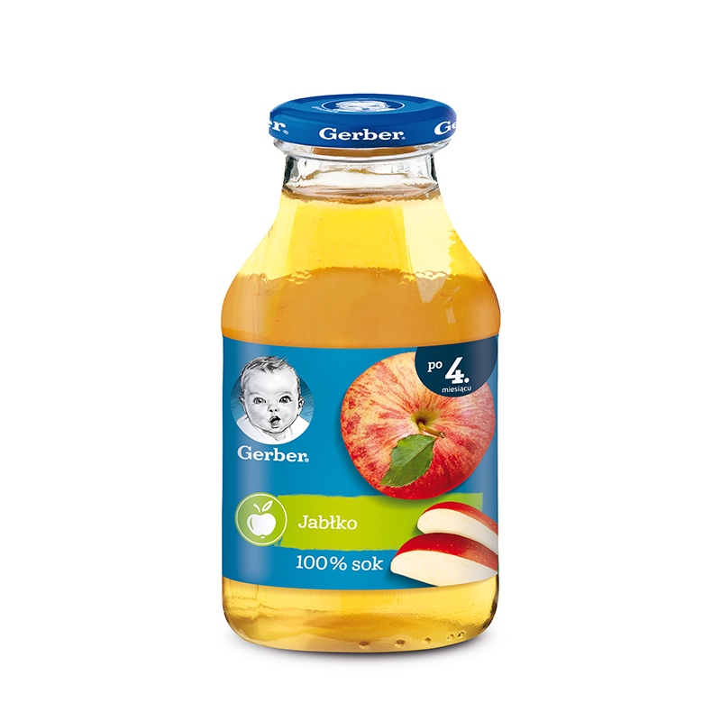 GERBER 100% Sok jabłkowy 3x200ml Kod producenta 7613037079197