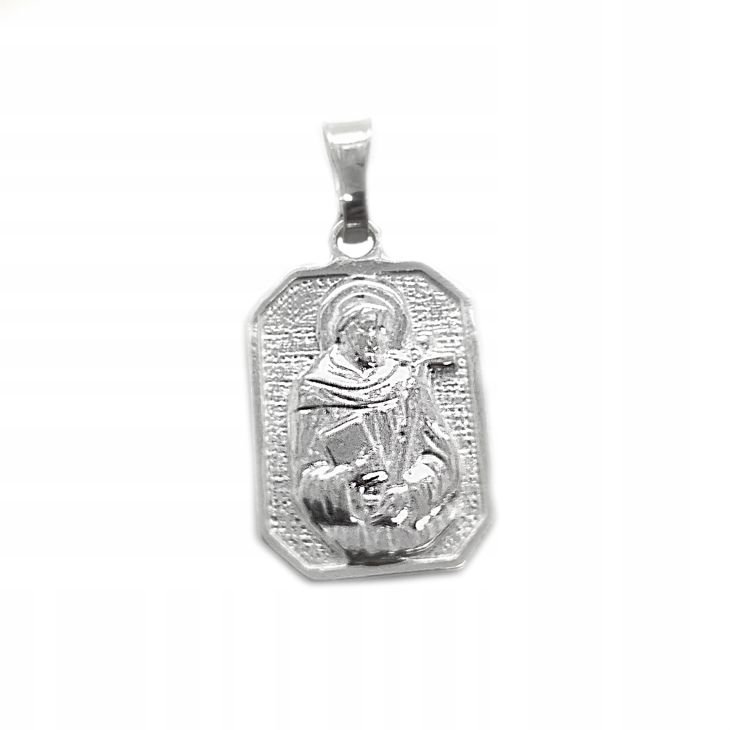 Velký medailon se svatým Františkem Ag 925 MED17