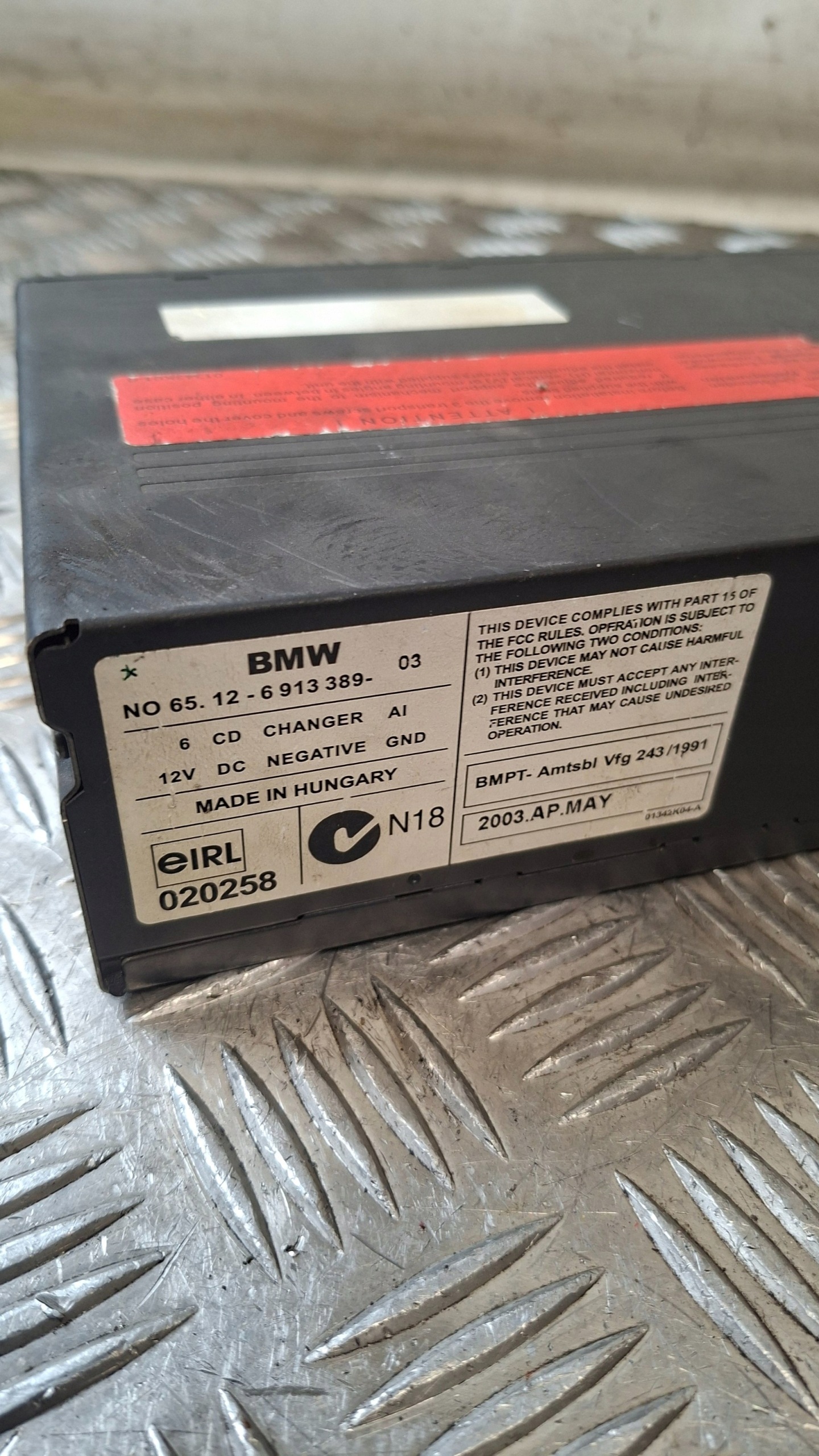 Chargeur lecteur cd PLYT CD BMW E46