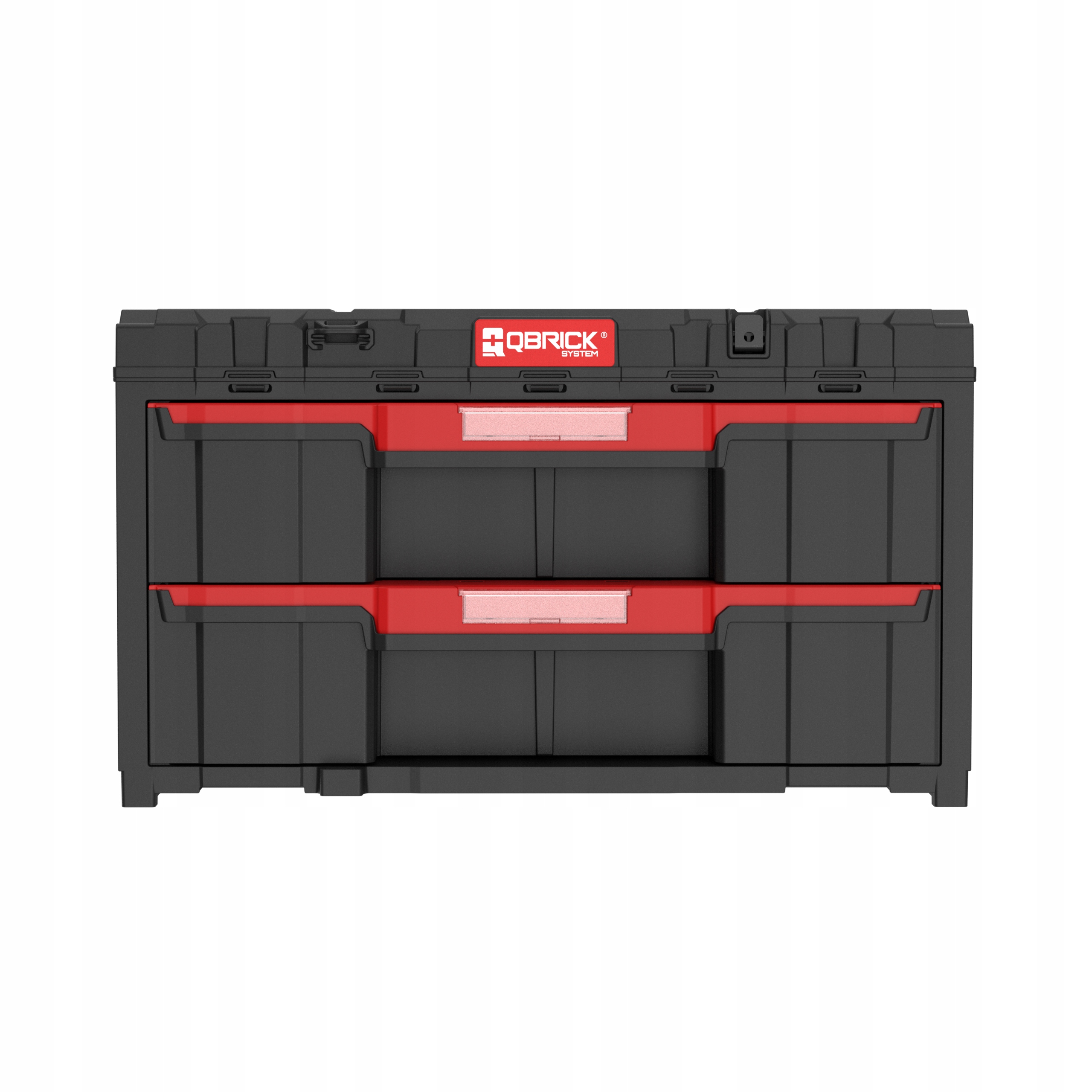 Skrzynka Qbrick System ONE Drawer 2 Toolbox 2.0 szuflady Szerokość produktu 38 cm