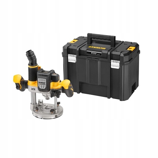 DeWalt DCW620NT Frezarka górnowrzecionowa 18V 70 mm 8/12 mm z odsysaniem
