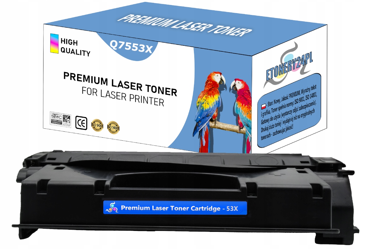 

Toner Do Hp Laser Jest P2015 M2727 Q7553X 53X
