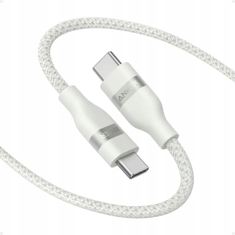 Kabel Anker Usb typ C Usb typ C 0,9 m biały