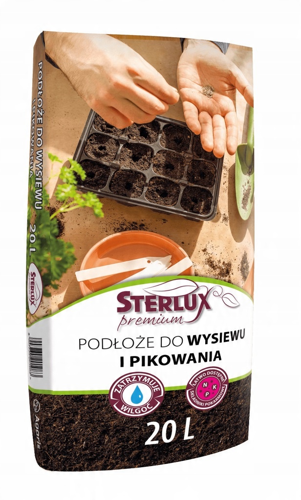 

Podłoże Wysiew Pikowanie Rozsada Uprawa Warzyw 20L