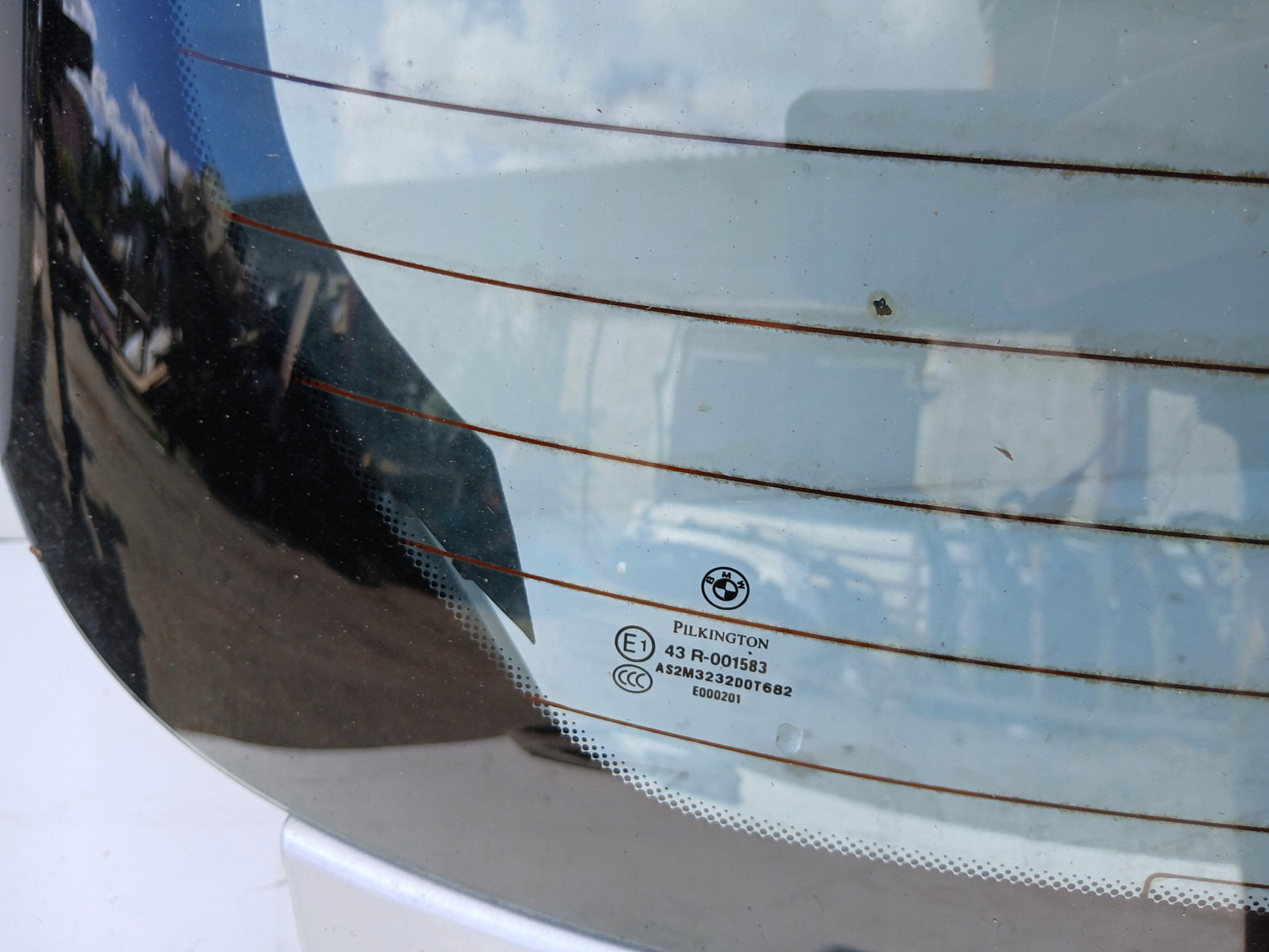 trunk door boot BMW E87 354/7 TITANSILBER
