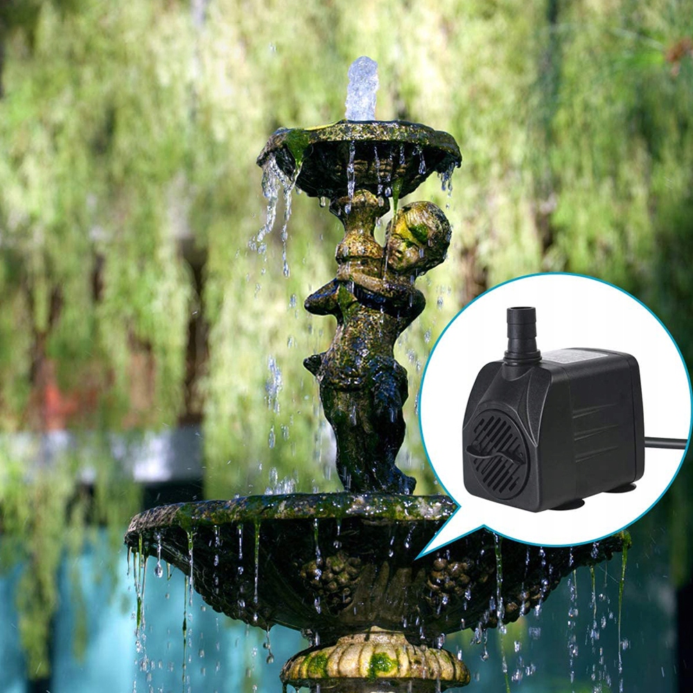 Pompka Mini Wody Do Terrarium Akwarium 600 L/H 10W Producent inna