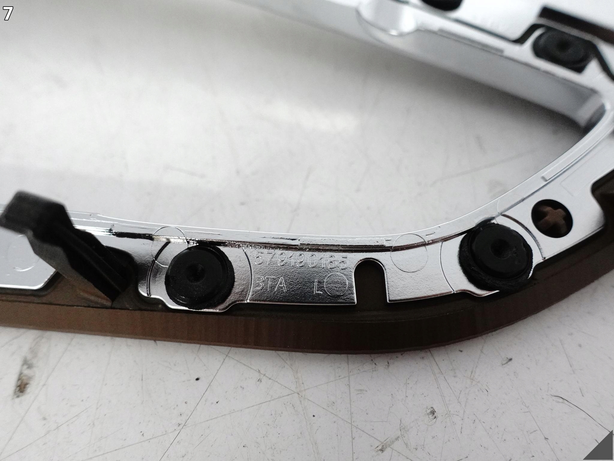 AUDI A7 S7 RS7 4G8 C7 10-18 cover DEKOR door left front CHROM KB4