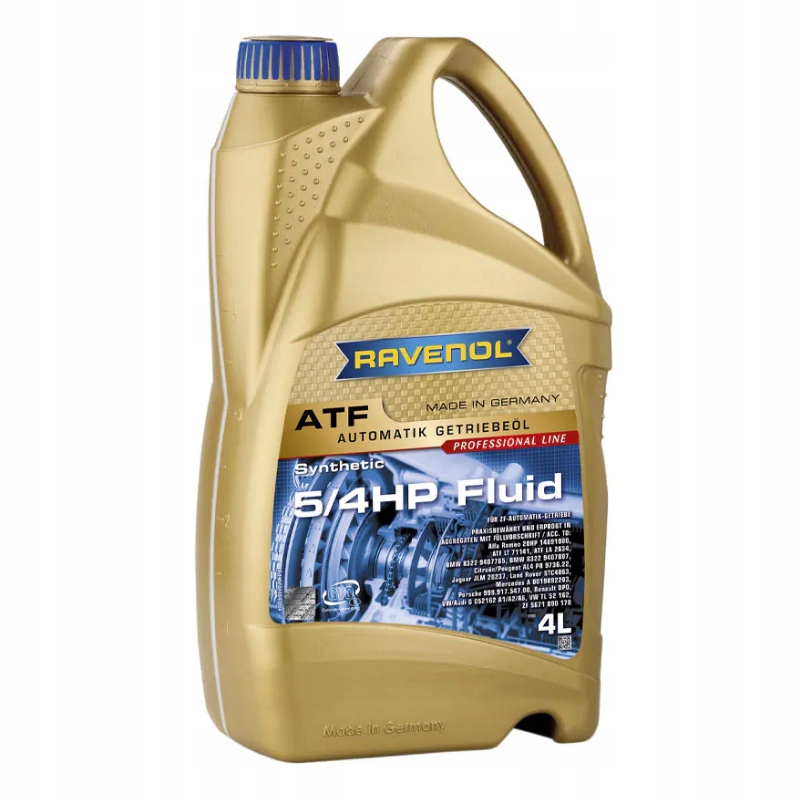 Ravenol Atf 5/4 Hp Fluid Olej Przekładniowy 4L kb