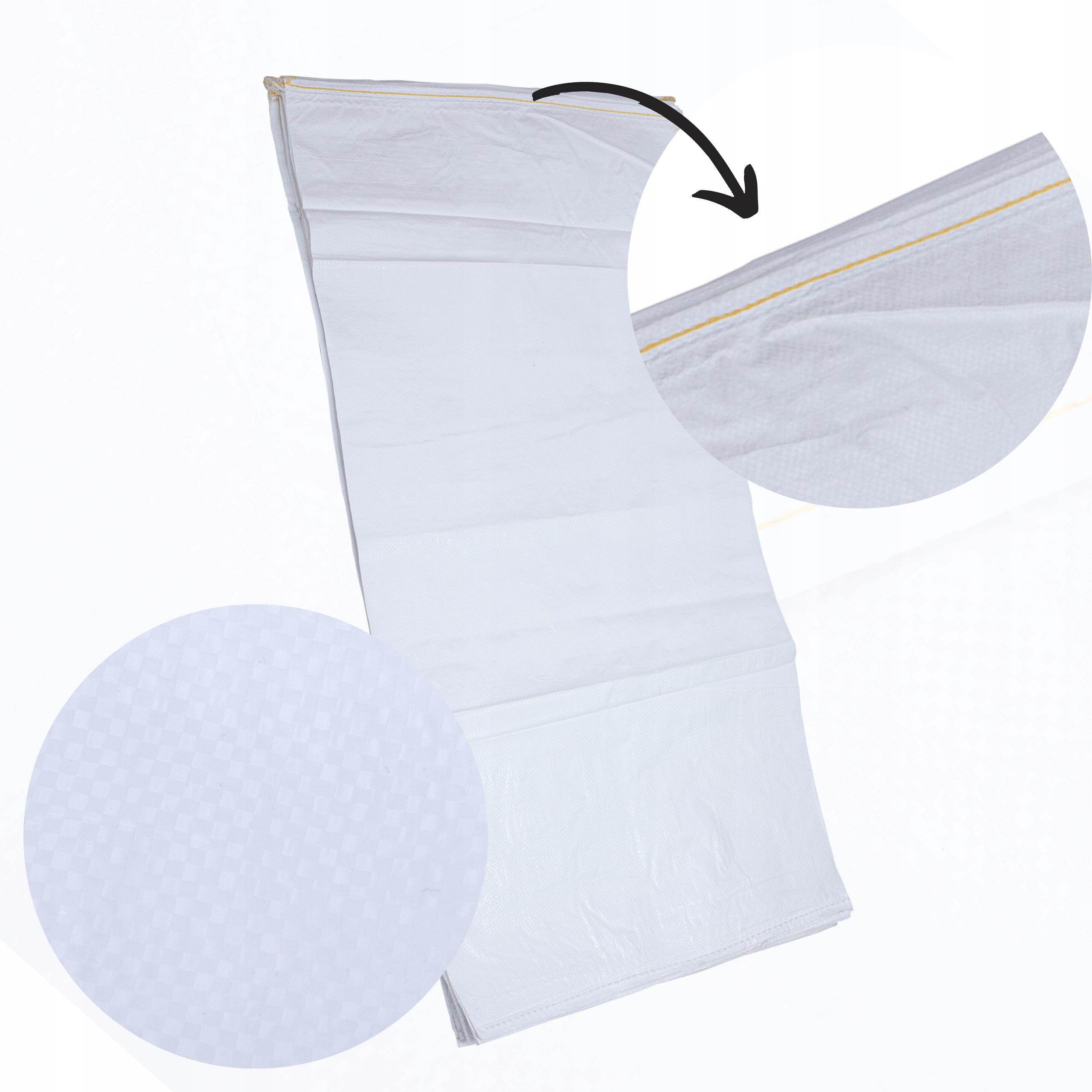 WORKI PARCIANE NA ZBOŻE 25-30KG NA GRUZ WĘGIEL PIASEK LIŚCIE MOCNE 50 SZTUK EAN (GTIN) 5902628018878