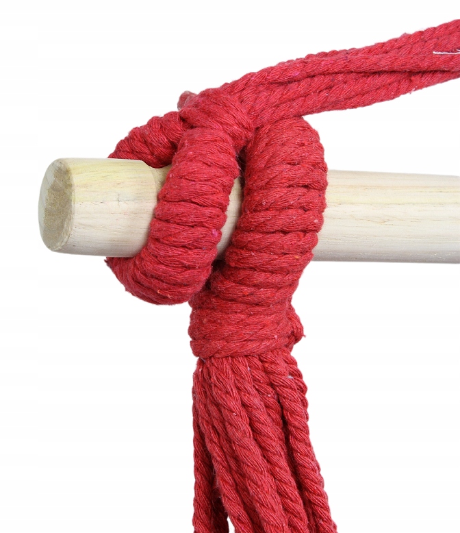 Krzesło Brazylijskie Wiszący Fotel Huśtawka Bujak Obciążenie maksymalne 100 kg