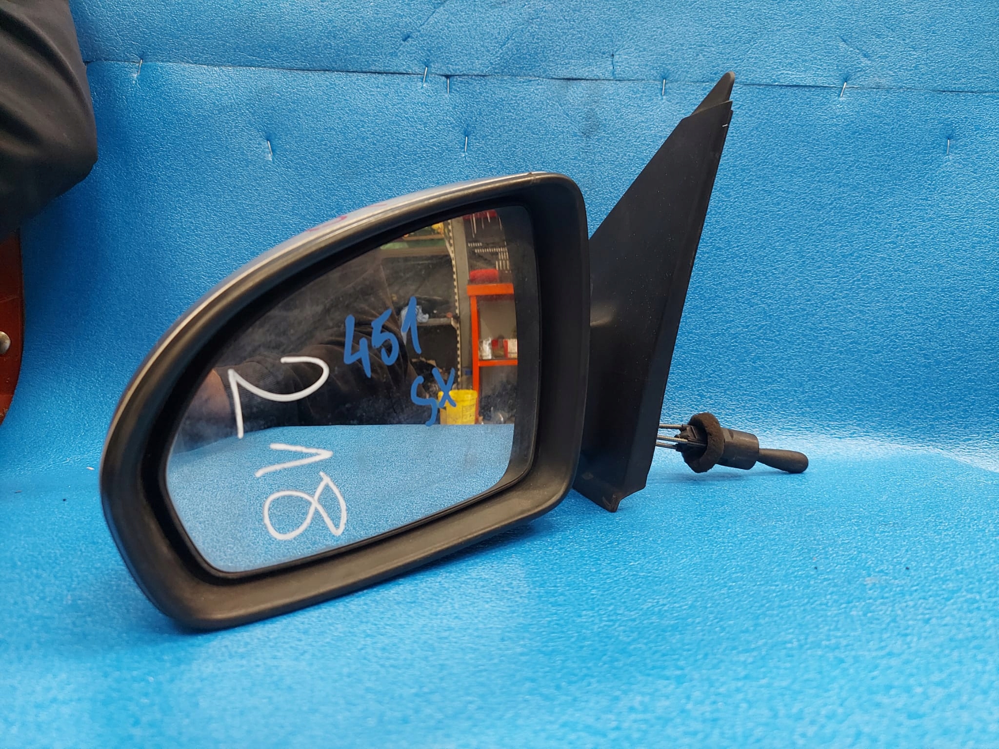 mirror SMART FORTWO left 0306025 MANUAL