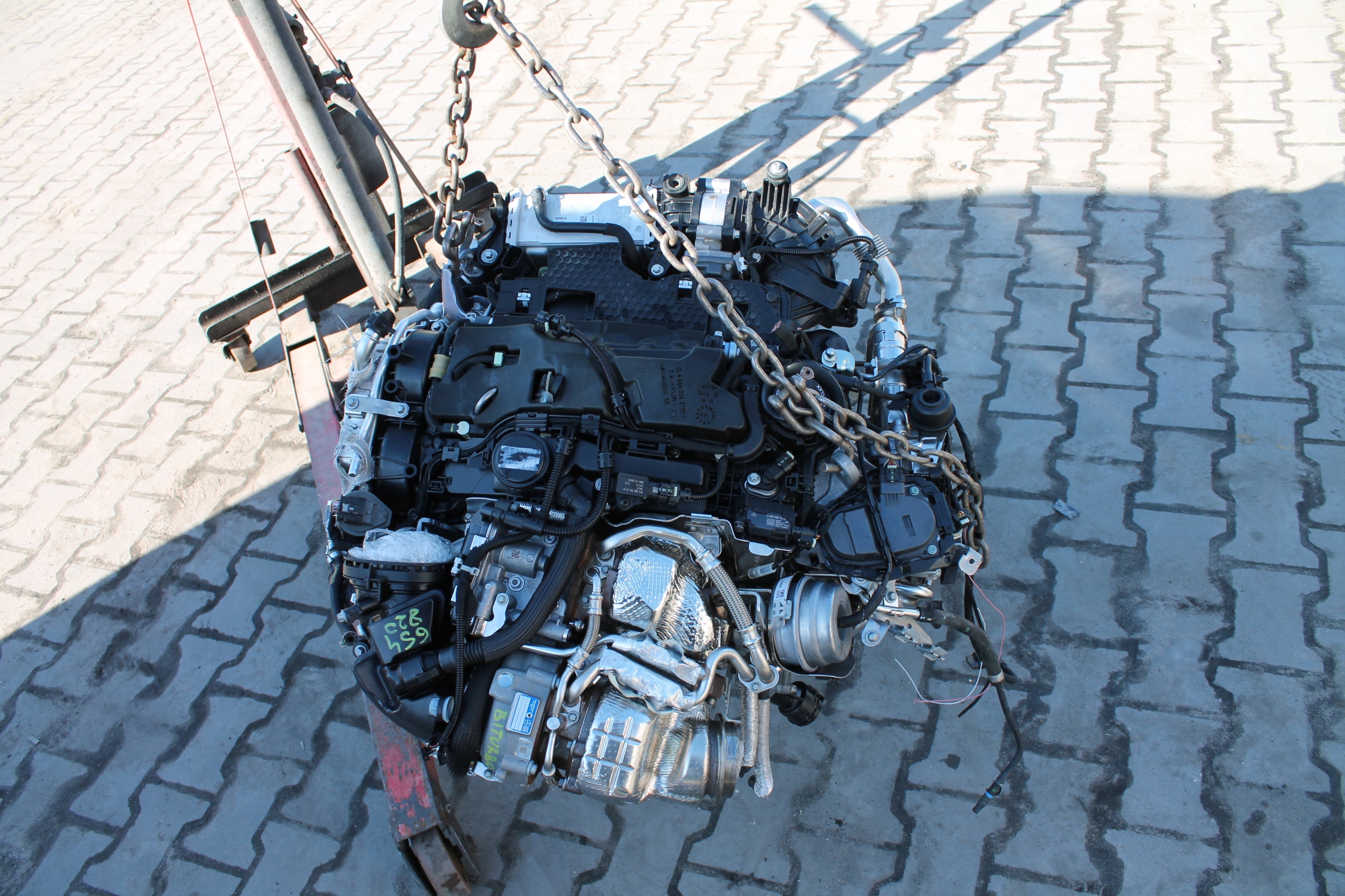 engine complete MERCEDES 654820 BITURBO