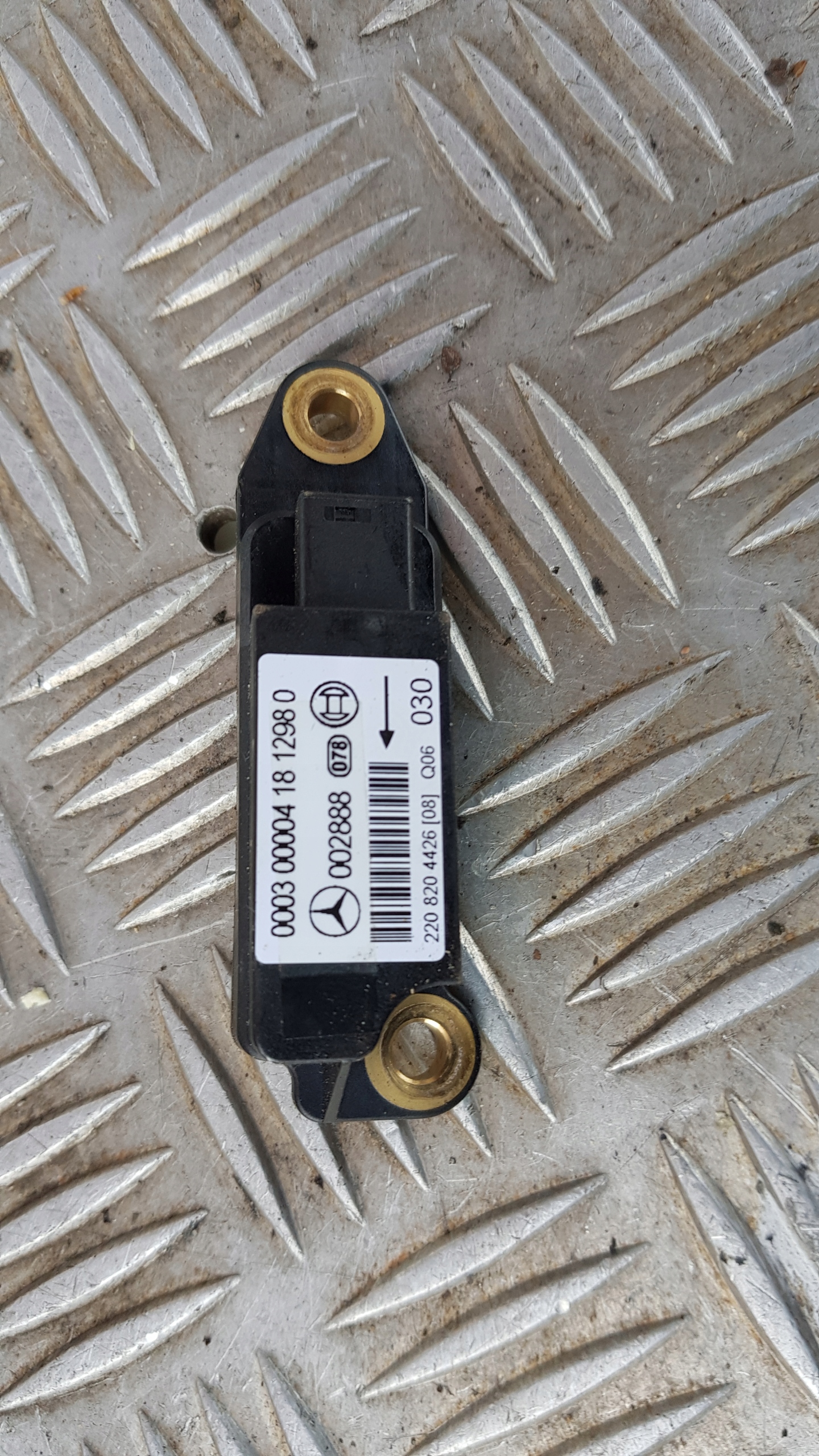 MERCEDES W220 modulo SENSOR d’urto 2208204426