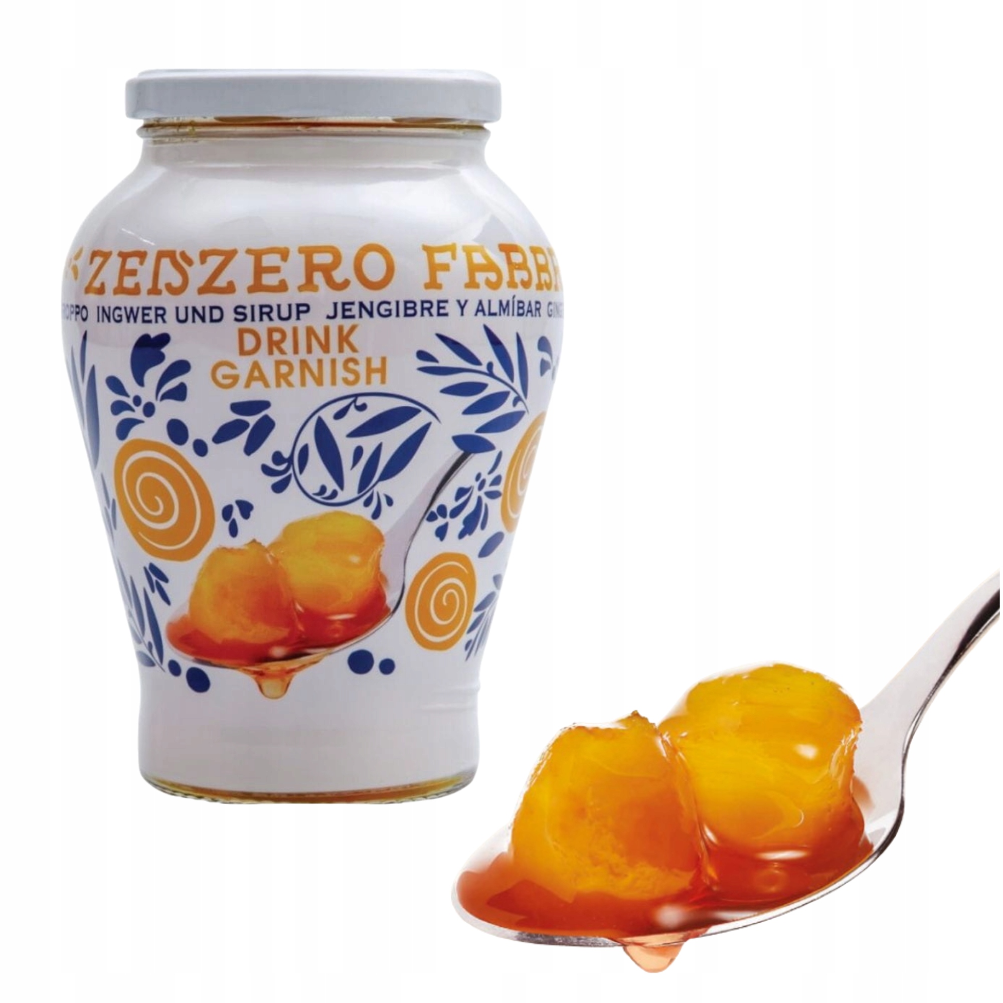 Imbir kandyzowany w syropie Fabbri ginger 1000g