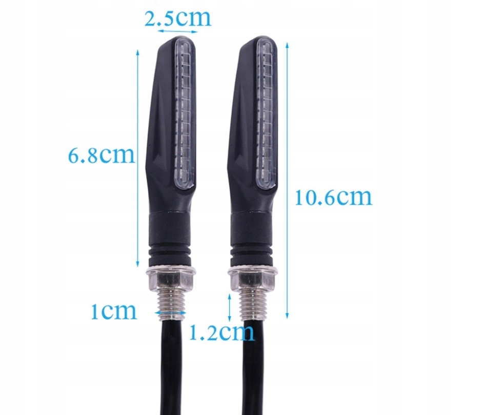 Kierunkowskaz led pływający 2 szt BASHAN ATV Producent inny