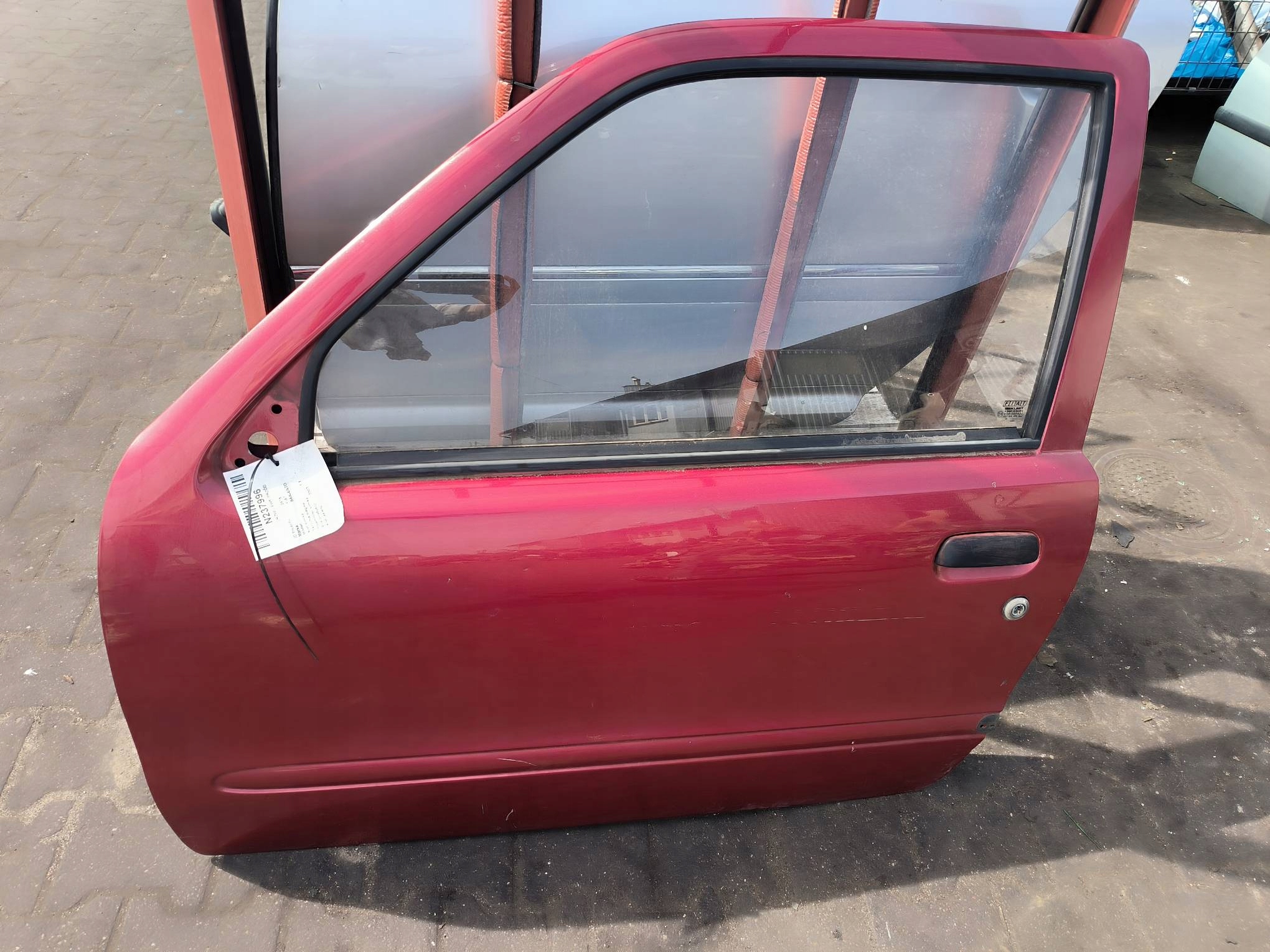 door left front red FIAT SEICENTO
